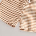 thumbnail image 6 of Gubotare Infant Golf Outfit Graphic T-Shirt and Shorts Outfit Set Infant to Little Kid 3 6 9 12 18 24 Months 2T 3T 4T 5T,Yellow, 6 of 6