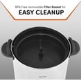 thumbnail image 4 of Elite Gourmet 40-Cup Stainless Steel Percolator Coffee Urn, 4 of 7
