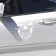 thumbnail image 3 of 2 uds pegatinas grandes de demonio aterrador para decoración de fiesta de Halloween, pegatina de coche de tigre blanco y negro pegatina de coche de tigre de terror, 3 of 5