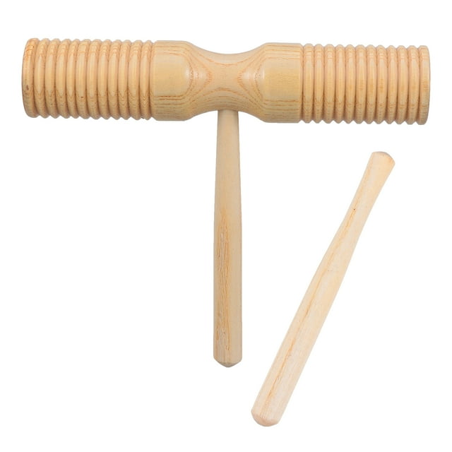 MasteelfCA 1 Ensemble d'Instruments de Musique en Bois pour Enfants Jouets de Maternelle