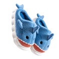 thumbnail image 3 of Loonyx Unisex Shark Slippers, Open Heel, Blue, Big Kids Size 3, 3 of 7
