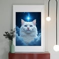 thumbnail image 2 of Diamond Art Kit for Adults, Celestial White Cat Starry Night Diamond Painting for Adults Beginners, 5D DIY Diamond Art Painting Kits, Colorful Diamond Painting Craft for Home Decor 12x16, 2 of 7