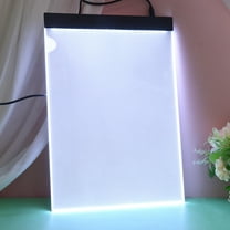 Homoyoyo White LED USB Powered Thin Drawing Pad Compact Copyboard for Tracing and Sketching