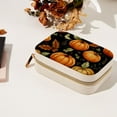 thumbnail image 7 of Thanksgiving Pumpkin Leaves Velvet Portable Jewelry Organizer with Removable Compartment - Necklace Holder, Jewelry Box, and Bracelet Holder, 7 of 7