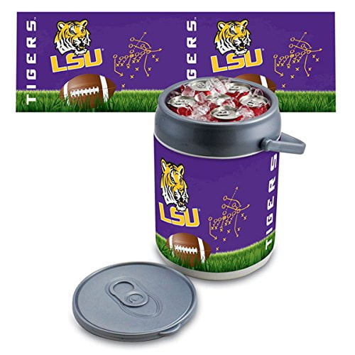 Picnic Time Can Cooler-Football (Louisiana State U Tigers) Digital Print