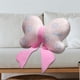 thumbnail image 5 of Almohada de lazo, cojín de cabecera, soporte para la espalda, adorable, decorativo, simple, suave, adorno 40cm rosa, 5 of 8