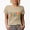 Tan, variant on Teacher Vibes, School, Back-To-School or Teaching Themed, Groovy Retro Wavy Text Merch Gift, White T-Shirt, XL
