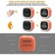 thumbnail image 3 of Rechargeable Wooden Night Light Alarm Clock With Adjustable Brightness, 3 of 5