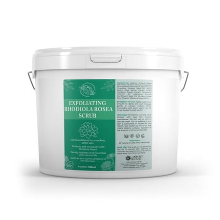 Exfoliating Rhodiola Rosea Scrub - Lemongrass 128oz