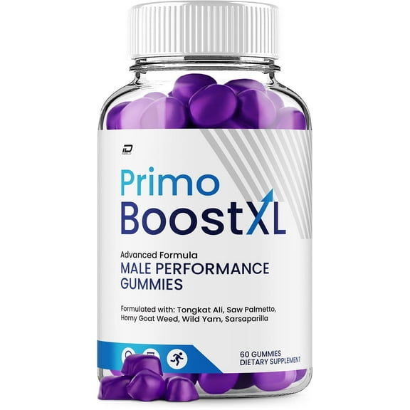 Primo Boost XL Gummies for Men – PrimoBoost Male Gummy Natural Blend Reviews, 1 Pack, 60 Gummies
