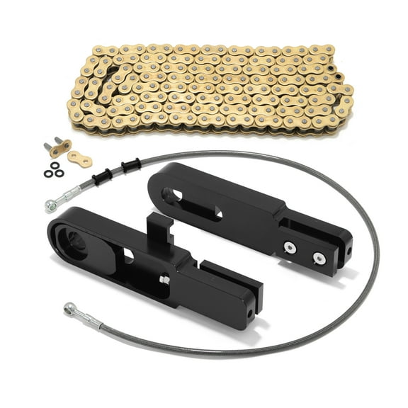 Swingarm Extensions Chain Brake Line set for Suzuki GSXR 1000 GSXR1000 2009-2016