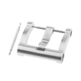 thumbnail image 4 of Correa de Reloj 20 Mm Plateado Cepillado Perfecl Acero Inoxidable, 4 of 6