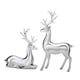 thumbnail image 3 of 2 piezas de esculturas de alce, adornos de escritorio, figuras decorativas, estatuas de animales para chimenea, dormitorio, sala de estar, regalos de Plata, 3 of 9