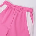 thumbnail image 6 of Girls Y2K Fashion Outfit Short Sleeved Letter Print Crop Top Solid Wide Leg Pants Summer Set 7-8 Years 8-9 Years 9-10 Years 10-11 Years, 6 of 6
