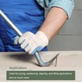 thumbnail image 5 of Unique Bargains 32 Inch Wrecking Bar Steel Hexagonal Pry Bar Angled Chisel End Wide Claw, 5 of 5