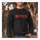 thumbnail image 3 of Sudadera Fan Army Netflix Talla M  Negro, 3 of 4