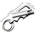 thumbnail image 2 of TechToyHub Ferro Rod Lighter Keychain,6ml Metal Match Windproof & Waterproof Fire Starter for Camping Survival Kit,Multifunctional Outdoor Emergency Fire Making Tool with Bottle Opener, 2 of 7