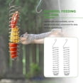 thumbnail image 3 of RENACLIPY 2Ud Alimentadores Para Ardillas De Inoxidable Plateado Para Jardín Y Exterior, 3 of 5
