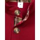 thumbnail image 5 of Mens Manga Corta Botón Abajo Camisas con Bolsillo Color Sólido Stand-Up Collar Blusa, Botón de la Moda de Bolsillo para los Hombres, Lavado de Manos Casual, 5 of 6