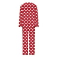 thumbnail image 5 of cfhntfmh Lounge Sets for Women Casual Cute Printed Long Sleeve Crewneck Sleep Shirts Loose Pants Sleepwear 2 Piece Pajama Sets, 5 of 5