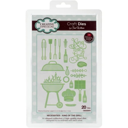 - Creative Expressions Craft Dies By Sue Wilson-Necessities-King Of The Grill .31