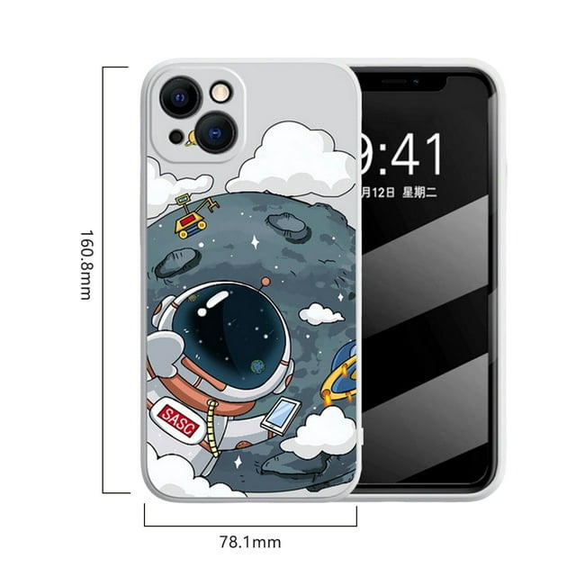 VONKY Anime Back Covers Drop-proof Full-wrap Anime Graffiti for Iphone 13/13 Pro/13