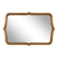 thumbnail image 6 of Kate and Laurel Preble Traditional Scalloped Wall Mirror, 23 x 35, Gold, Soft Painted Vintage Curvy Bathroom Vanity Mirror with Stepped Profile for Elegant Home Decor, 6 of 8