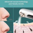 thumbnail image 2 of Blackhead Vacuum Cleaner With Base, Blackhead Extractor Professional Face Cleanser Rechargeable Vacuum For Blackhead Grease Buttons,White, 2 of 5