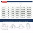 thumbnail image 3 of ameIAEA Toddler Shirts Boys Girls Long Sleeve Button Shirt Solid Color Crewneck Tops 1-6T, 3 of 3