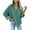 Mint Green, variant on WTXUE Button-Up Shirts Long Sleeve, Round Neckline Womens Summer Tops 2024 Oversized Warm Womens Shirts Solid, Blouses Long Sleeve Shirts | Outerwear for Women Watermelon Red XL