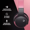 thumbnail image 2 of Cowin E7C Auriculares Inalámbricos Bluetooth ANC, Cómoda Experiencia Inalámbrica, Peso Ligero, Bluetooth 5.0, Micrófono Para Llamadas, 30 Horas De Tiempo De Juego En Viajes/Trabajo, Rosa, 2 of 6