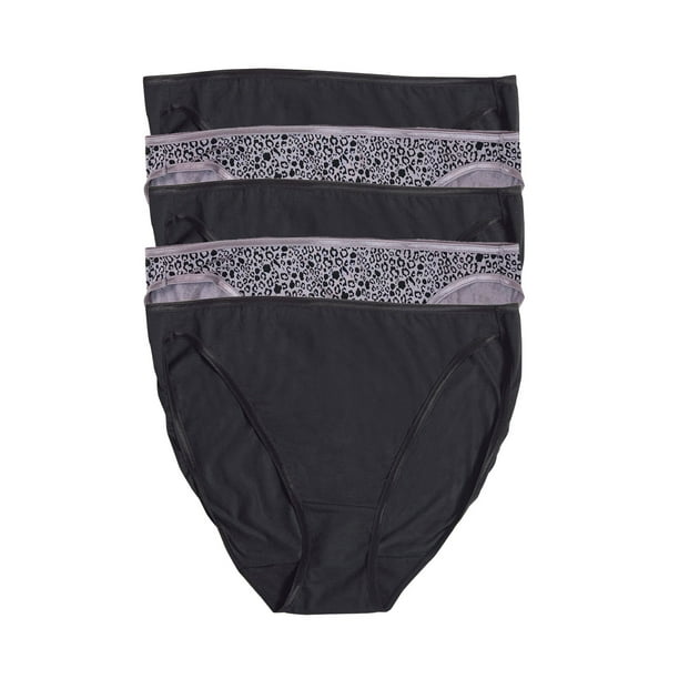 Felina So Smooth Modal Hi Cut Panty Hi Leg Opening Panties for