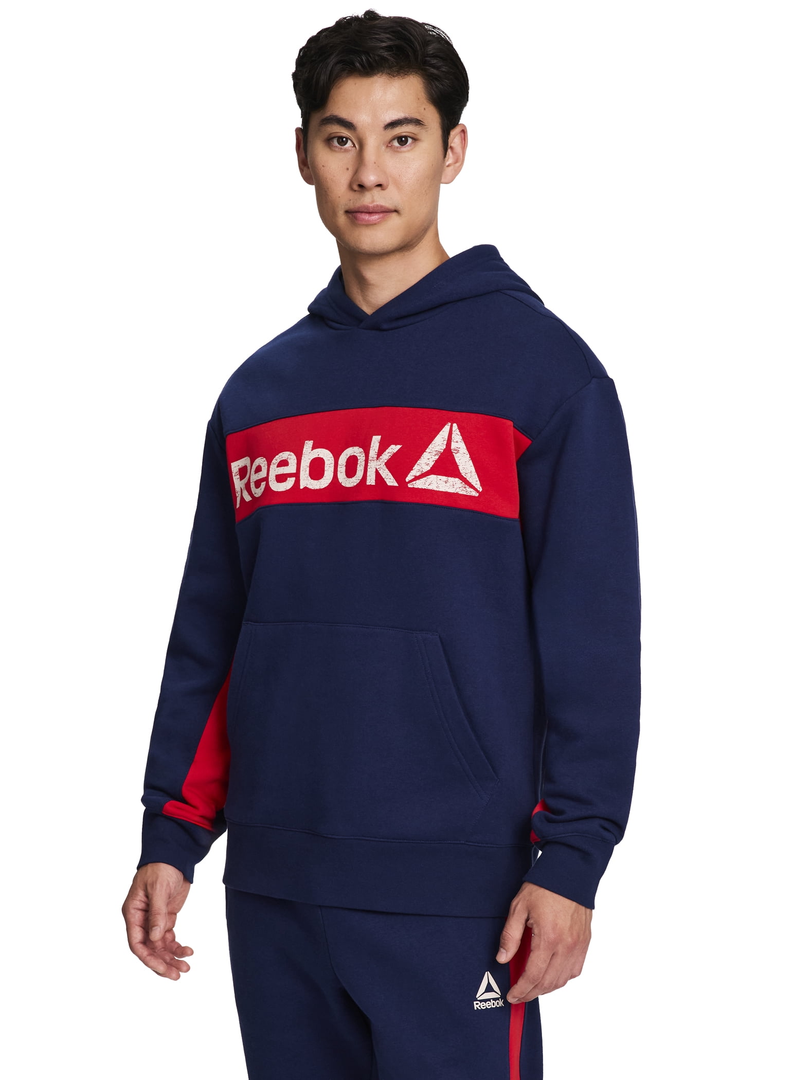 Reebok Men's and Big Men's Activation Fleece Hoodie, Sizes XS-3XL