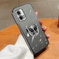 thumbnail image 1 of Butterfly Holder TPU Phone Case For Motorola Moto G73, 1 of 5