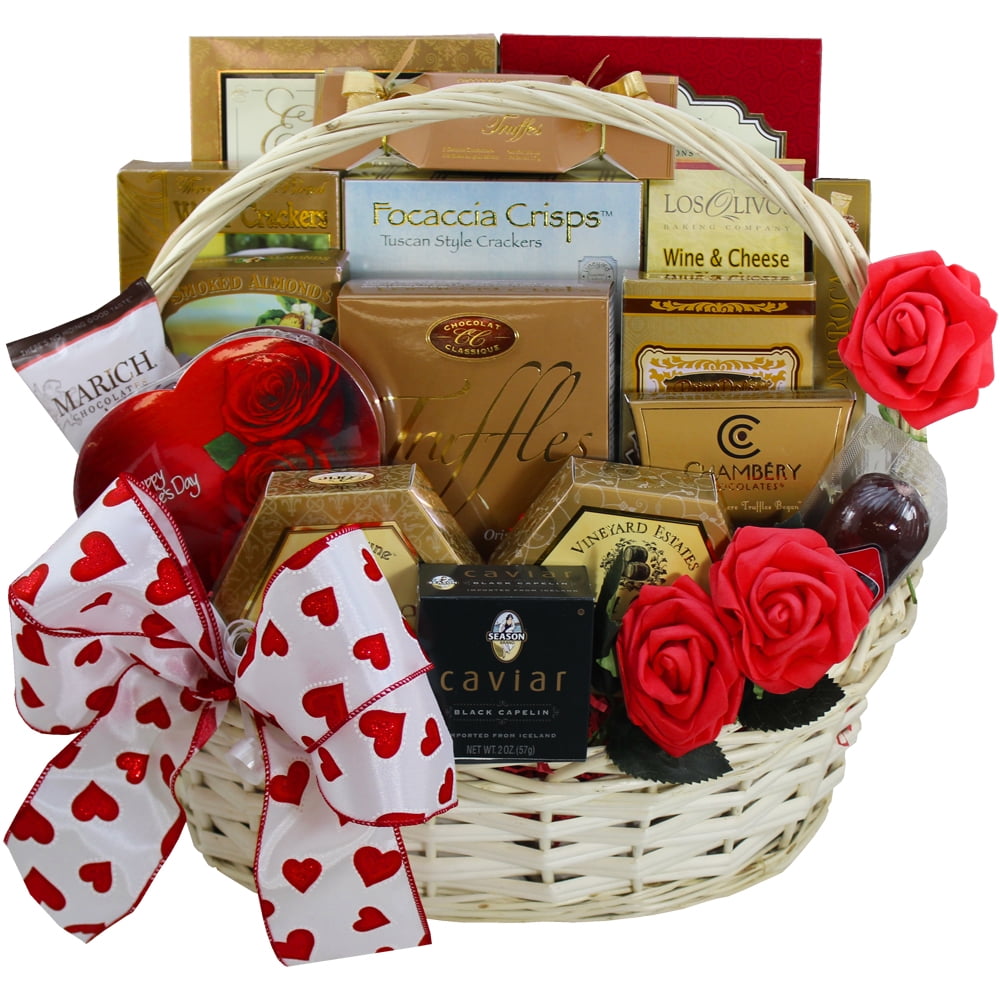 Amazon.com : Jaiccha Ghasitaram Big Red Basket Hamper of 30 Goodies with  Teddy and Chocolate Box|Gift for Diwali,Holi,Rakhi,Valentine,Christmas, Birthday,Anniversary,Her,Him| : Grocery & Gourmet Food