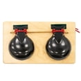 thumbnail image 4 of Basic Beat BB2P Mounted Table Castanets - 5.5" Authentic Sound with Hardwood Base for Dual-Handed Play, 4 of 4