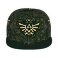 thumbnail image 3 of The Legend Of Zelda Baseball Cap For Men, Women & Kids, Classic Flat Brim Hat Hip Hop Trucker Hat Adjustable Snapback Hat, 3 of 8