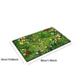 thumbnail image 3 of Linnome Spring Flower and Bird Doormat Polyester Non Slip Entryway Rug for Indoor Outdoor Home Decor 31.49x19.68 Inch, 3 of 7