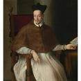 thumbnail image 3 of Alessandro Allori 12x13 Black Modern Framed Museum Art Print Titled - Portrait of a Cleric, 3 of 5