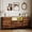 brown, variant on EastVita 8 Drawer Fabric Storage Cabinet Organizer, Organize Gaming Consoles Media Accessories Linens for Living Room Bedroom