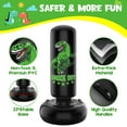 thumbnail image 5 of JUOIFIP Kids Inflatable Punching Bag, 66", 2.5 lb, Green, 5 of 8