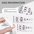 thumbnail image 4 of South Korean Flag Sports Headbands Sweatbands Non Slip Sweat Bands Athletic Workout Fashion Wide Hair Bands For Men Women, 4 of 7