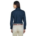 thumbnail image 3 of Harriton Ladies' 6.5 oz. Long-Sleeve Denim Shirt - M550W, 3 of 4