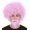 Light Purple, variant on HPO Adult Unisex 80's Painter Purple Halloween Wig and Purple and Patches of Black Beard Set, Easy and Classic Celebrity Costume