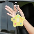 thumbnail image 4 of OFFIGAM Set of 6 Plush Star Keychain Card Holders for Credit Cards, ID Badges, Photo , and Easy Carry, 4 of 7