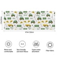thumbnail image 3 of Cartoon Tractors Fences White Pattern Bathroom Rugs Mat,Non Slip Microfiber Bathroom Rug,Rubber Backing,Soft Bathroom Mats for Bathroom Floor,Tub and Shower,47x17in(120x43cm), 3 of 5