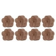 thumbnail image 3 of 8Pcs Voiture Diffuseur d'Air Désodorisant Fleur en Forme de Conception Simple Facile à Utiliser en Bois Diffuseur de Voiture pour l'Huile Essentielle de Voiture, 3 of 8