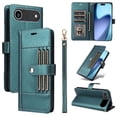 thumbnail image 1 of FOXDOCK Funda tipo Cartera para iPhone 17 Air – Cubierta de Cuero PU con Múltiples Ranuras, Bolsillo para Efectivo y Correa de Muñeca, 1 of 6