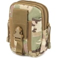 thumbnail image 2 of Bolsa táctica Molle para cintura, bolsa compacta, multiusos, bolsa táctica, cinturón, soporte para teléfono móvil para entrenamiento, senderismo, Camping, 2 of 5