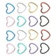 thumbnail image 1 of 16pcs anillos de Piercing de Acero inoxidable Labret labio tragus Multicolor Sunnimix Anillo de aro de nariz, 1 of 8